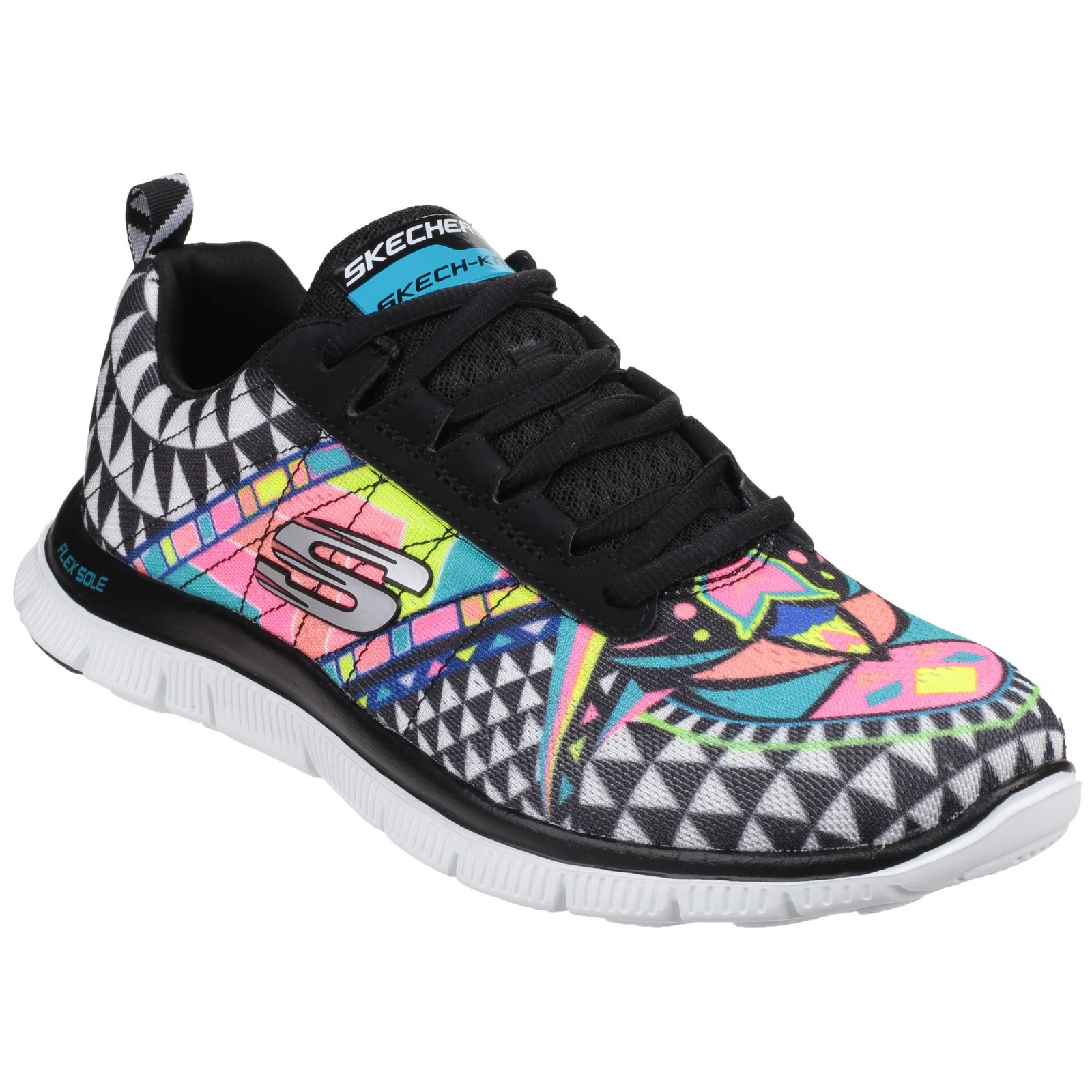 Skechers Womens/Ladies Flex Appeal Arrowhead Trainers/Sneakers | eBay