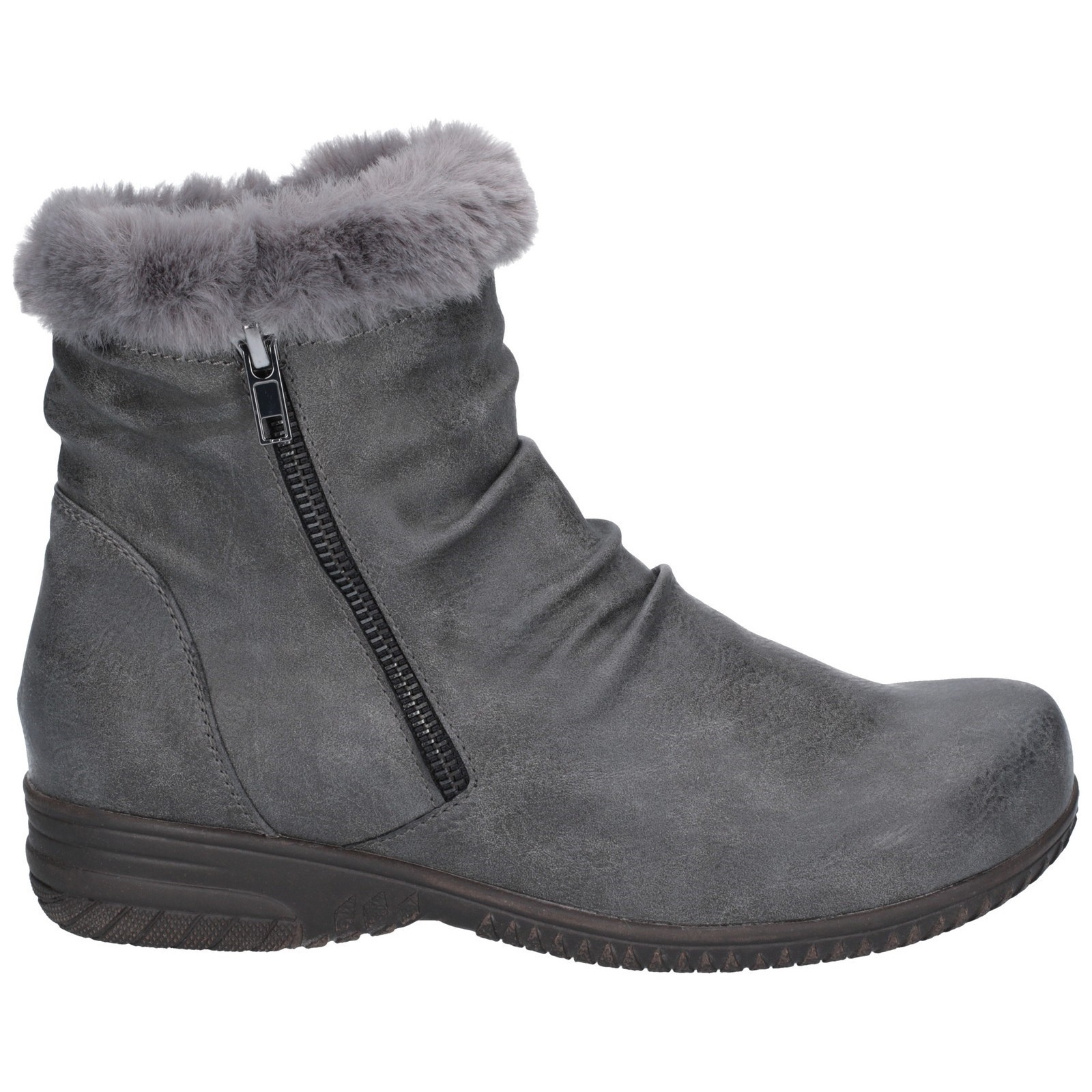 Fleet /& Foster Womens//Ladies Aurora Zip Boot FS5848