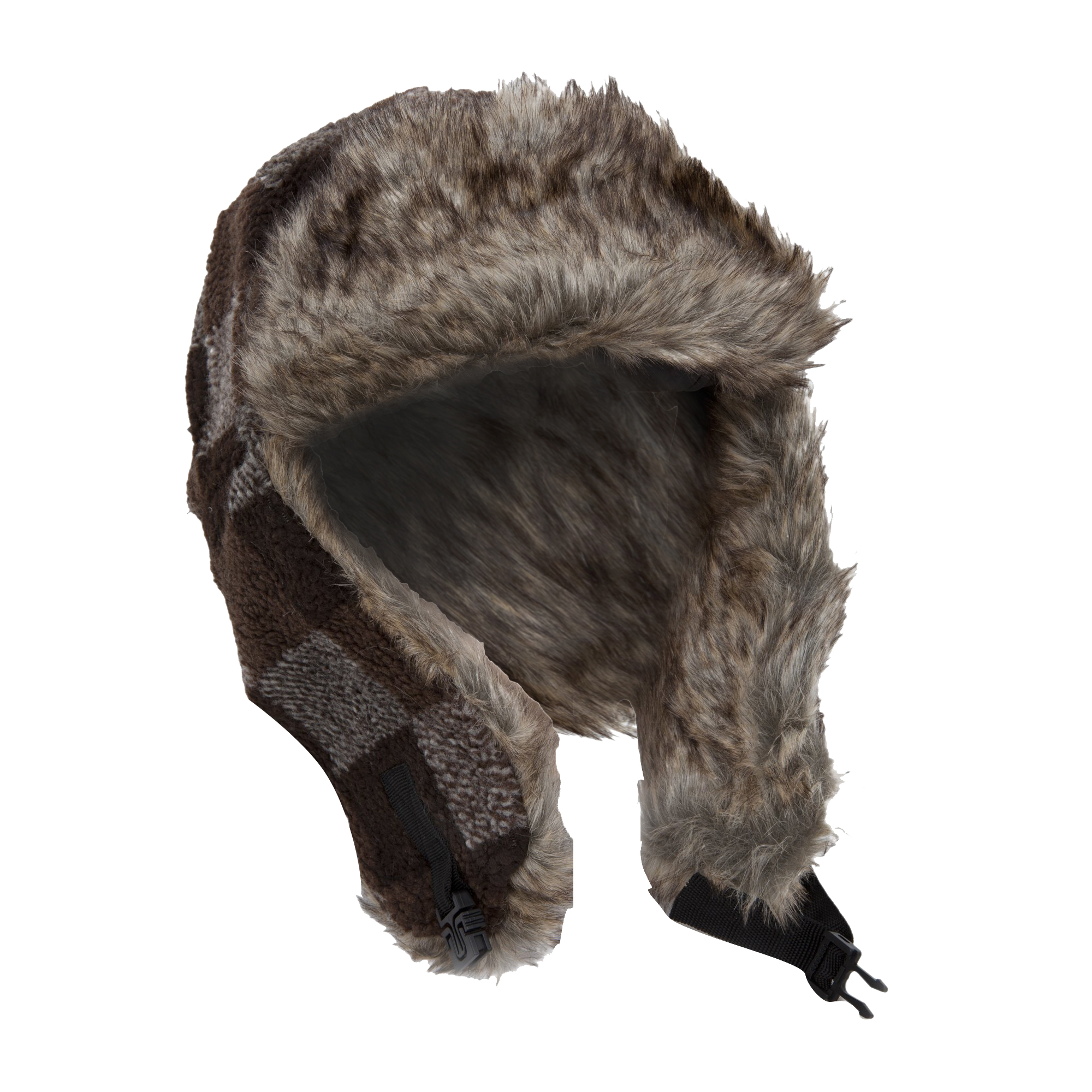 Mens Thermal Winter Trapper/Ski Hat with Faux Fur eBay