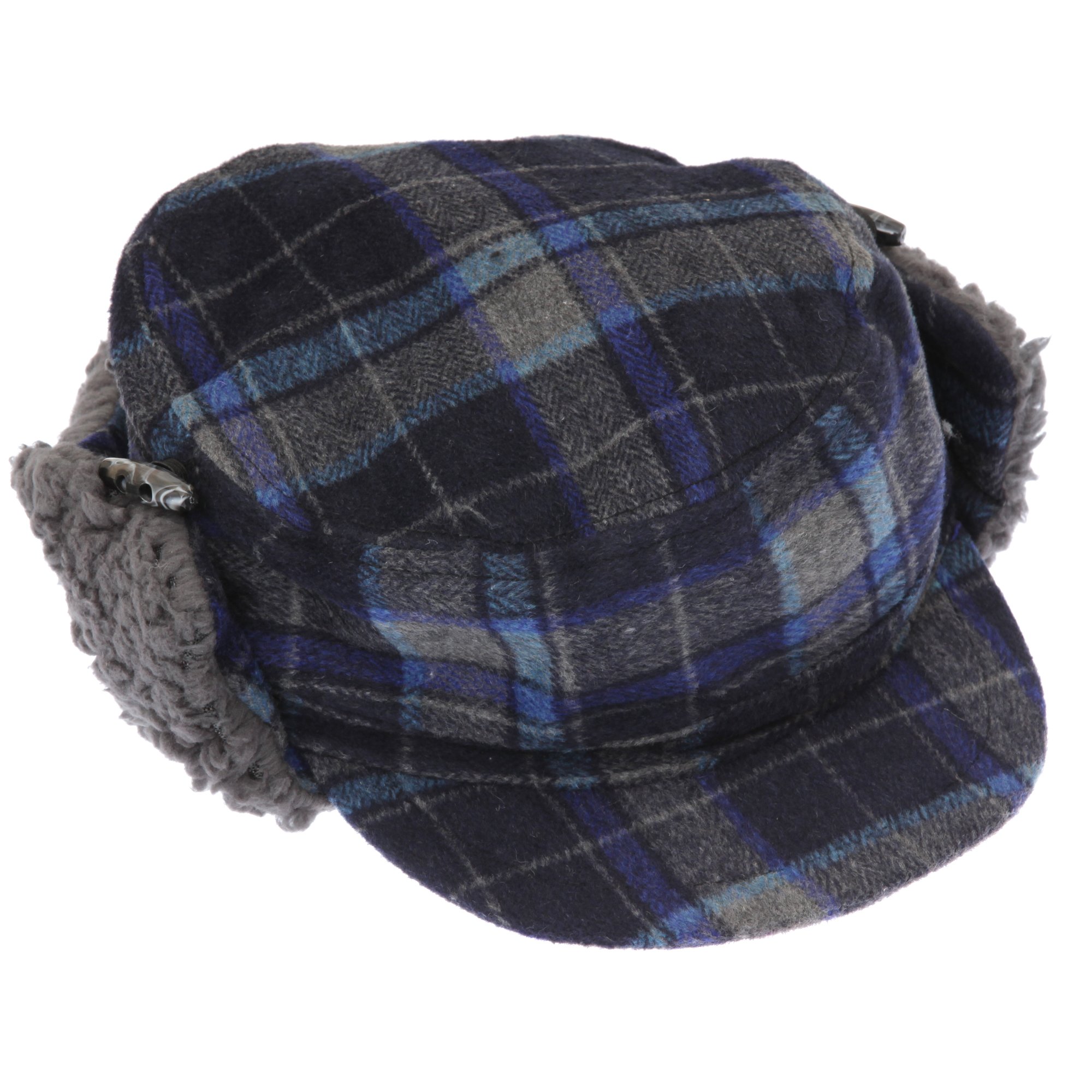 Mens Peaked Winter Thermal Trapper Hat With Quilted Inner Lining eBay