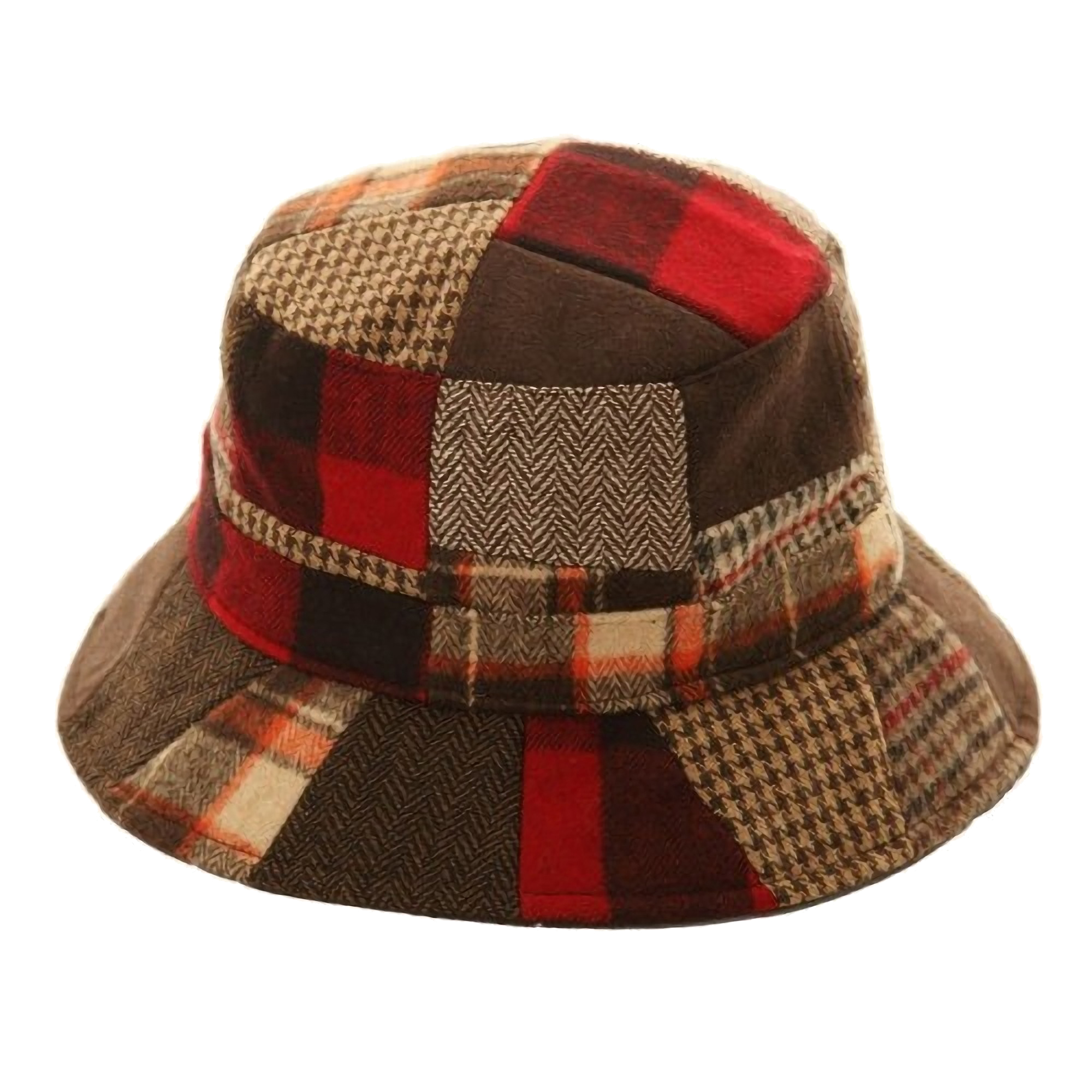 Adults Unisex Patchwork Wool Blend Bucket Hat eBay