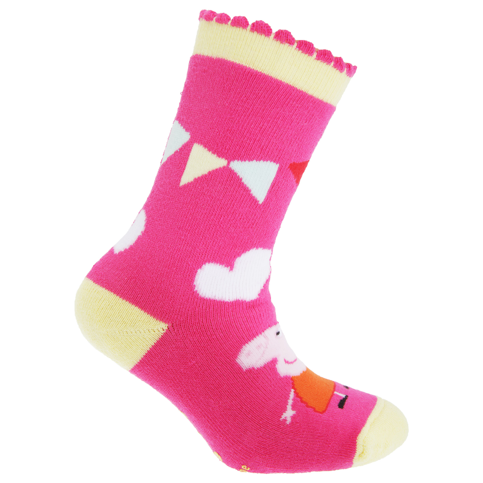peppa slipper socks