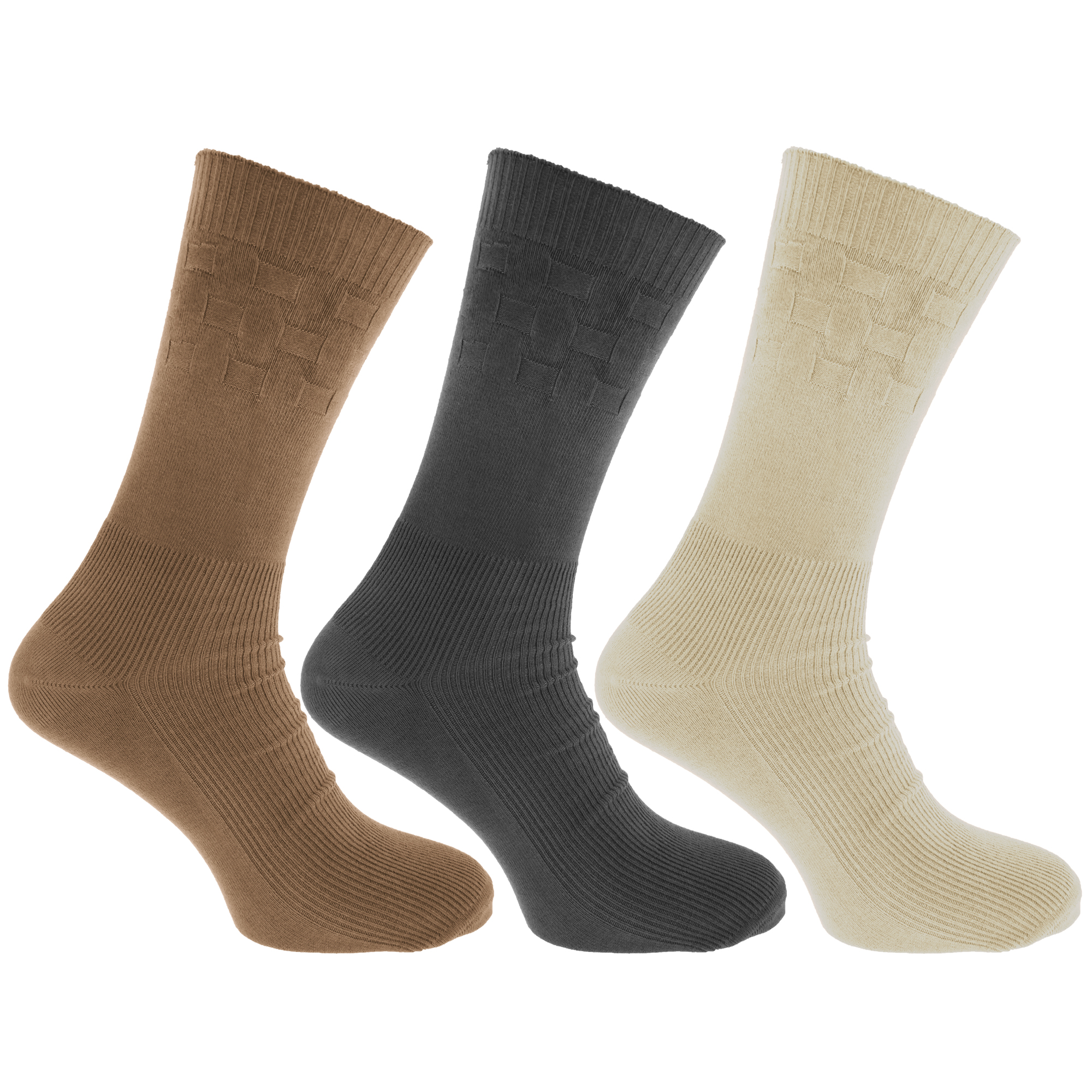 Mens Wide Fit Diabetic Socks With Easytop Comfort Grip (Pack Of 3) eBay