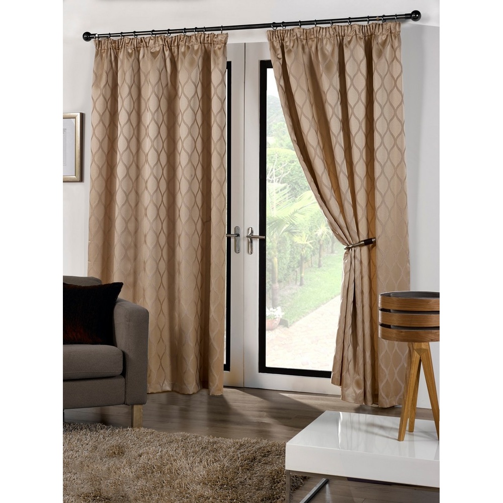 Cuba Ready Made Fully Lined Patterned Home Lounge Curtains/Drapes (3