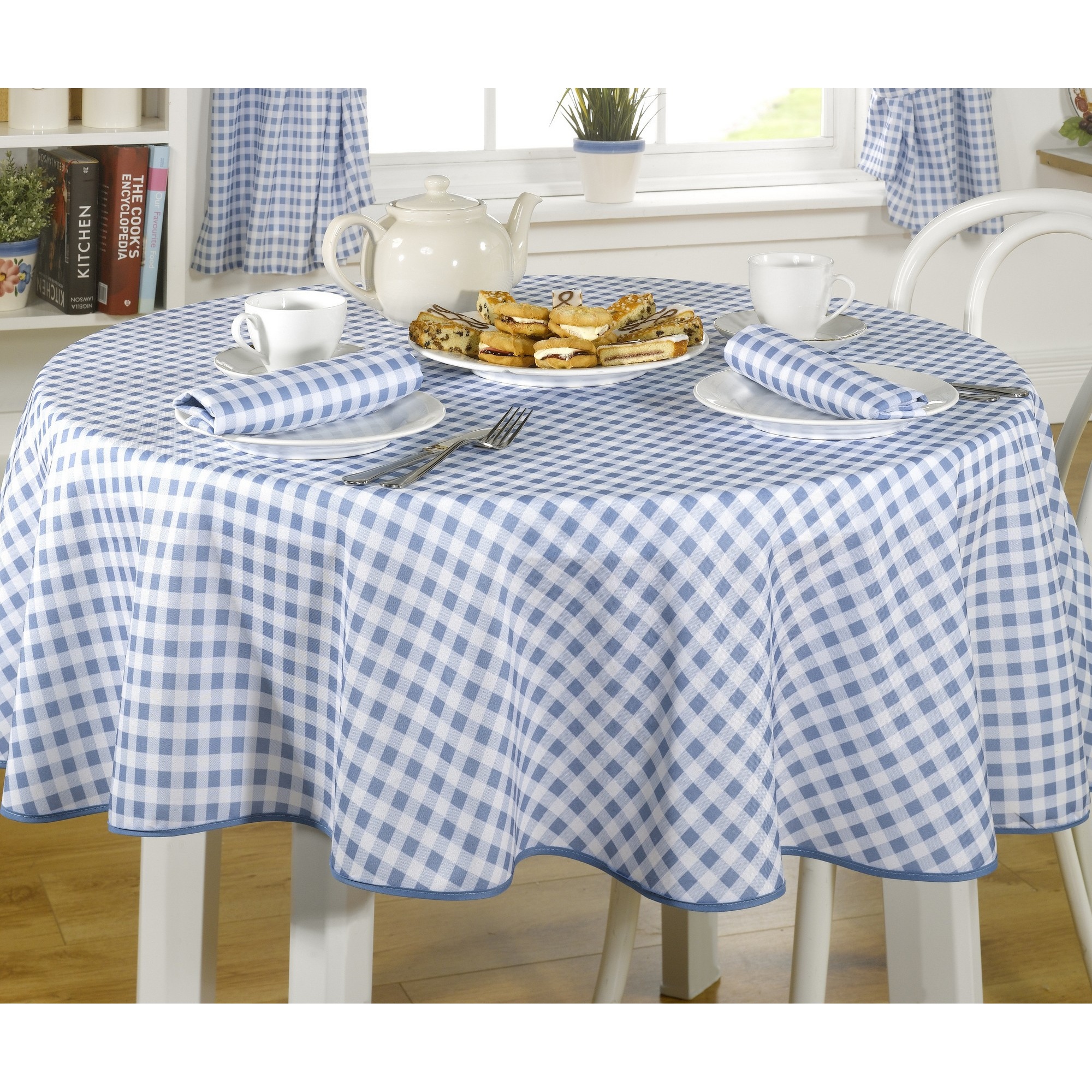 Molly Gingham Chequer Pattern Tablecloth eBay