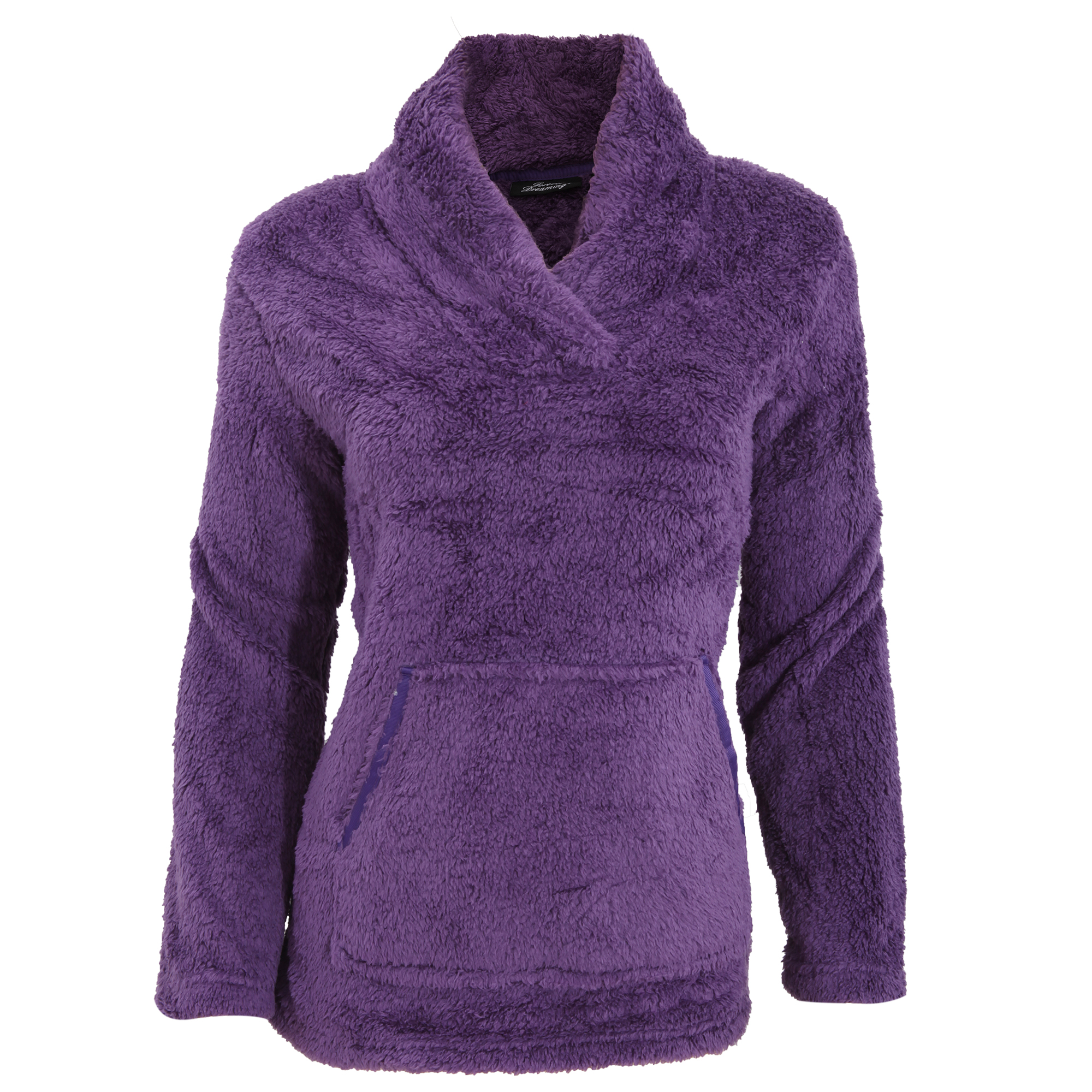 women's fleece pyjama top