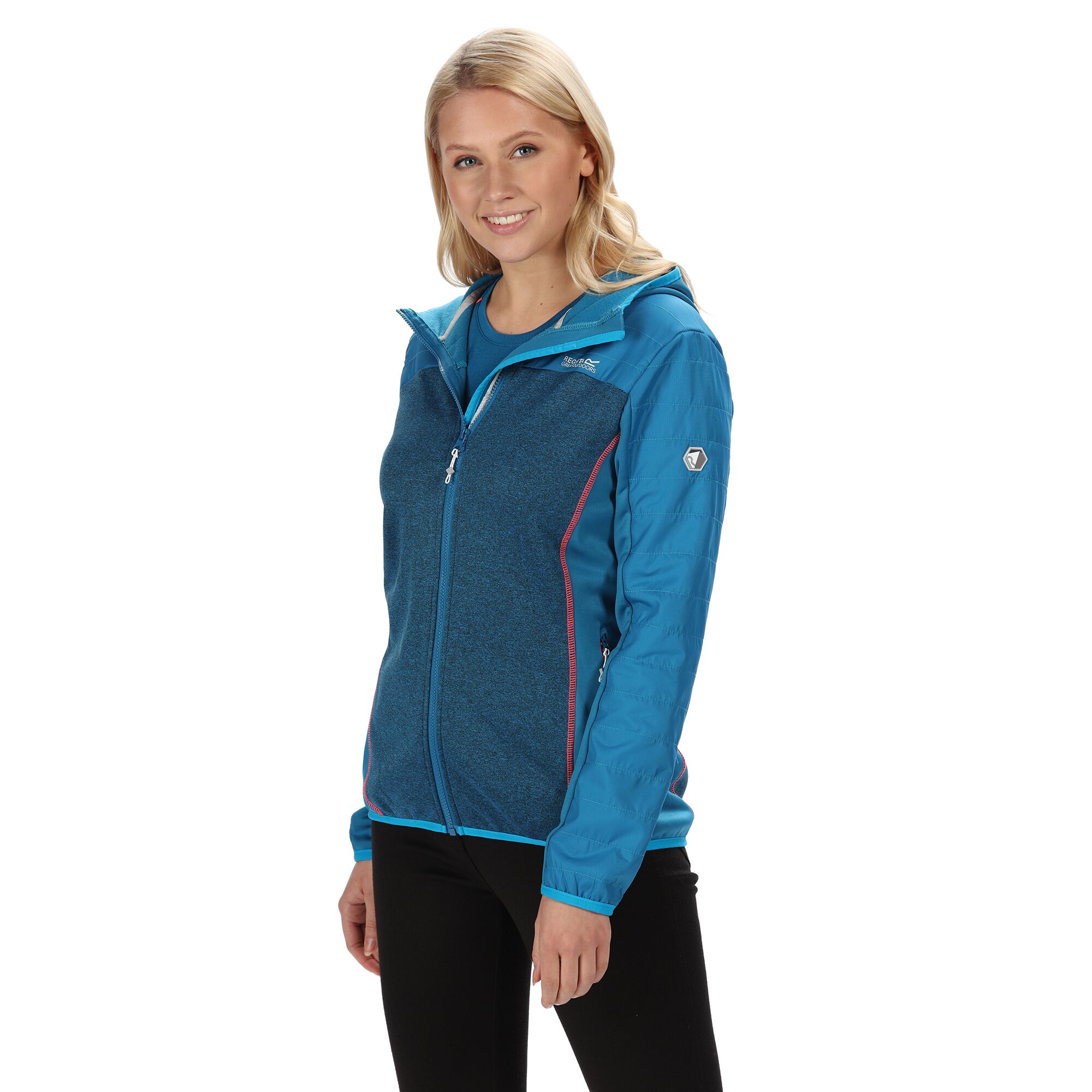 Regatta Damen Softshell-Hybrid-Jacke Haska mit Kapuze RG4418