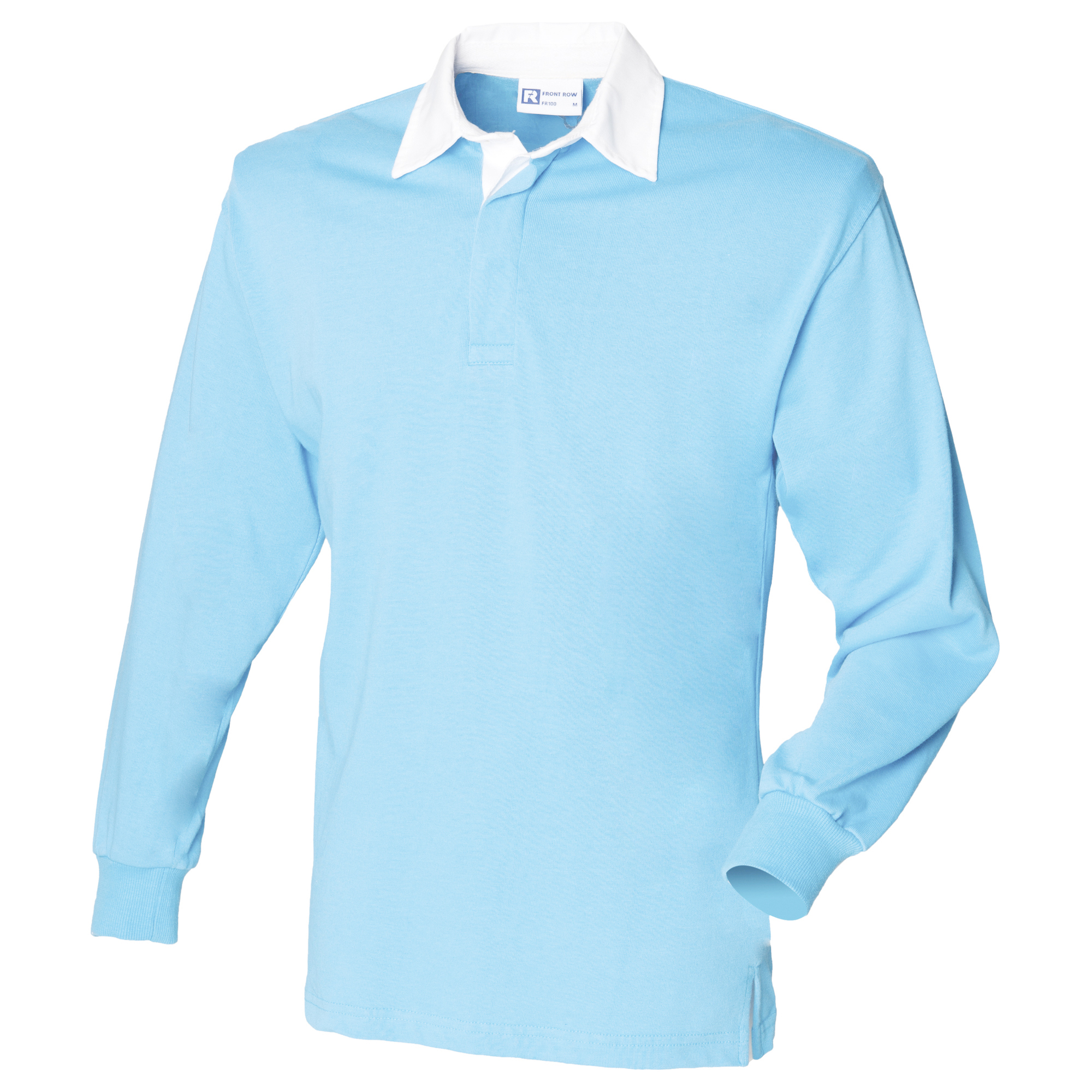 Front Row Long Sleeve Classic Rugby Polo Shirt T-shirt Szs S-4XL RW478