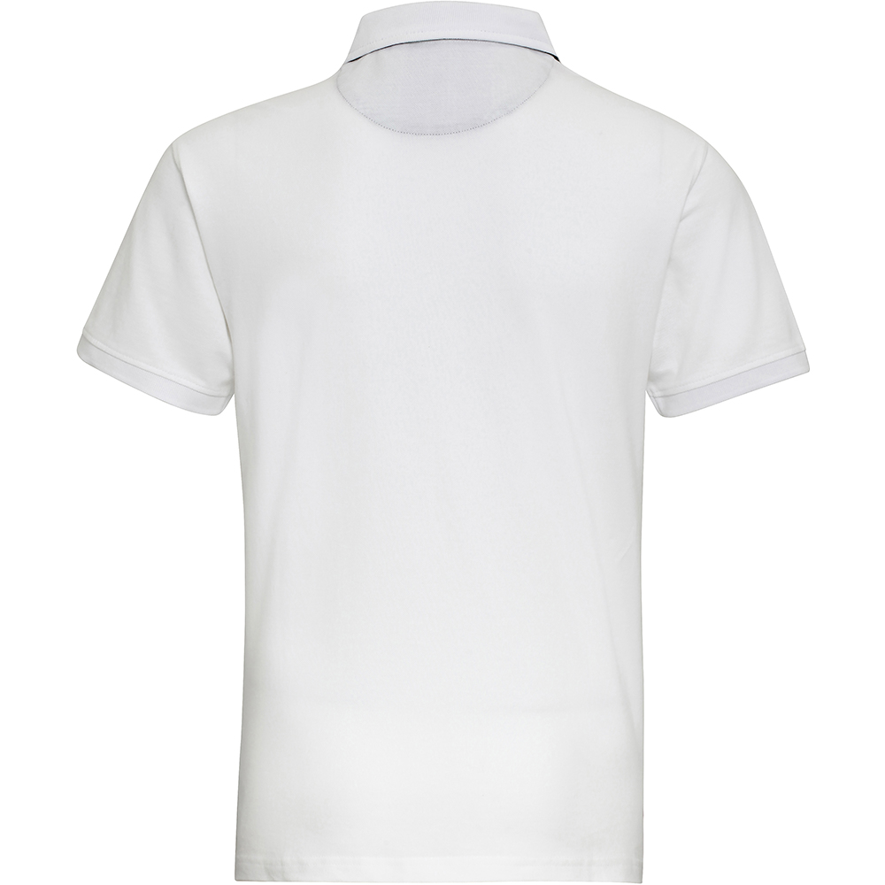 Asquith /& Fox Mens Check Trim Polo Shirt RW5038