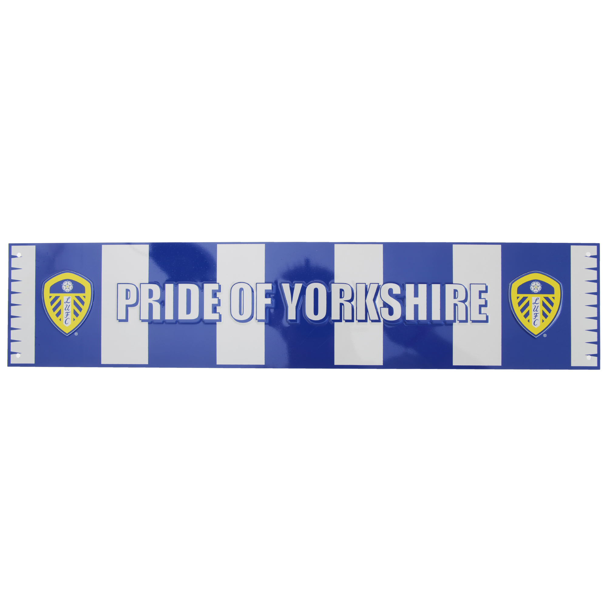 Leeds United FC Official Football Crest Bar Scarf Sign eBay