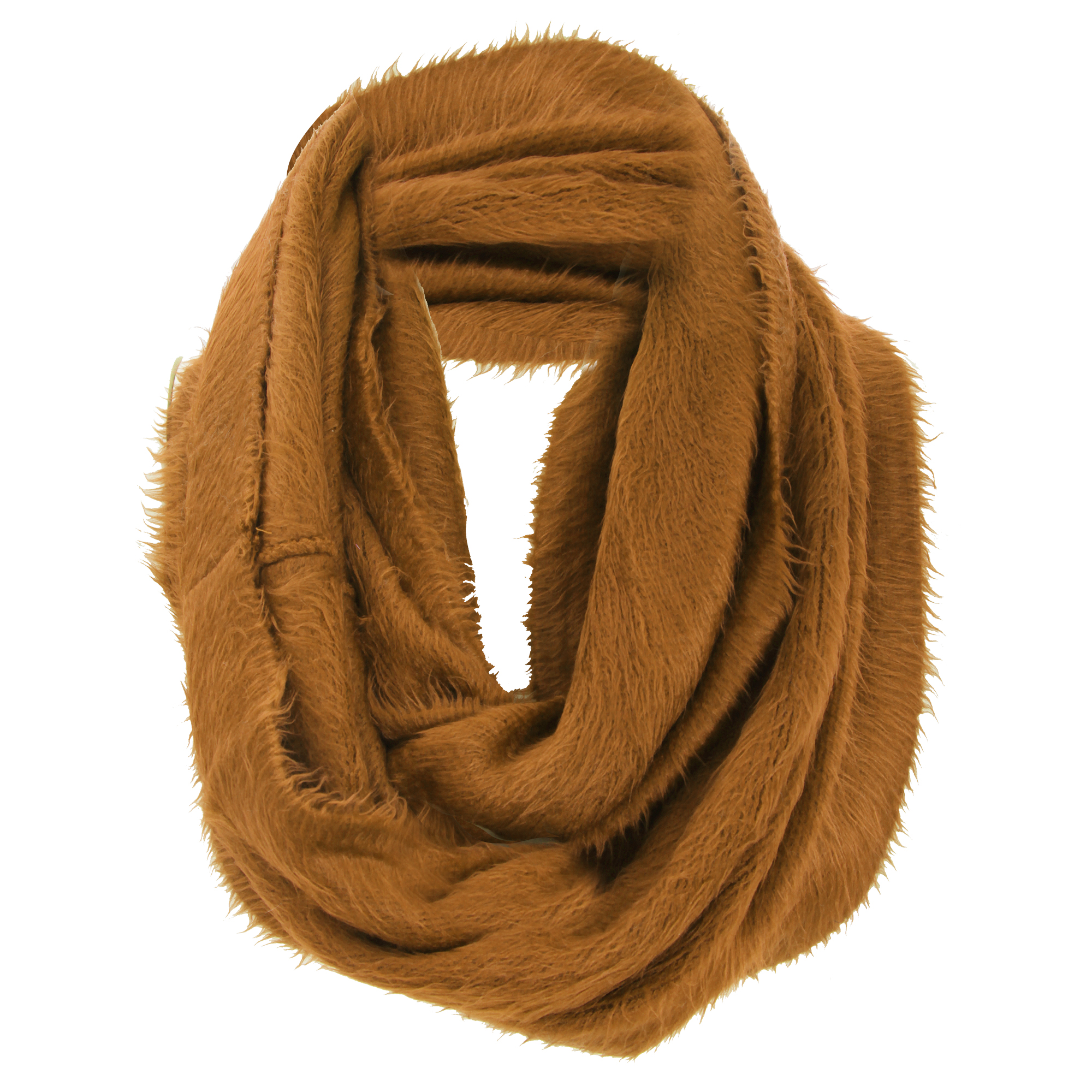 Ladies/Womens Soft Brushed Winter Snood Scarf Thermal Warm eBay