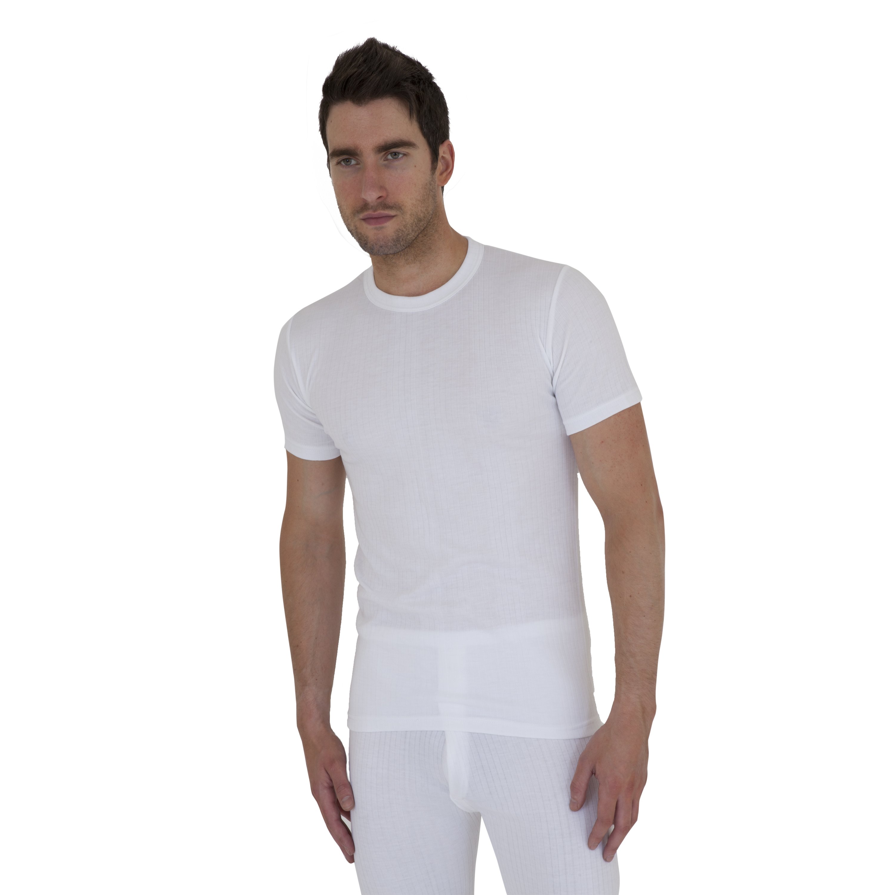 Mens Thermal Underwear Short Sleeve T Shirt Polyviscose Range (British