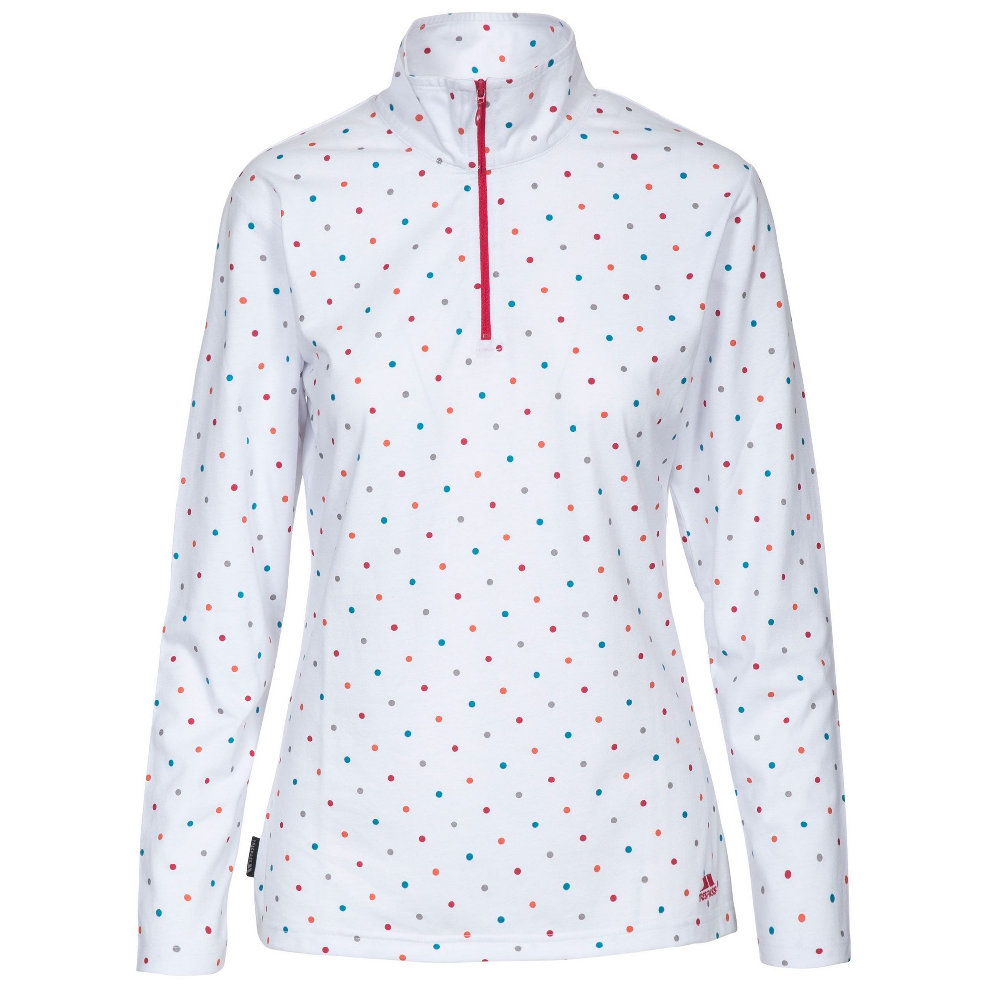 Trespass Womens//Ladies Betty II 1//2 Zip Long Sleeve Top TP3731
