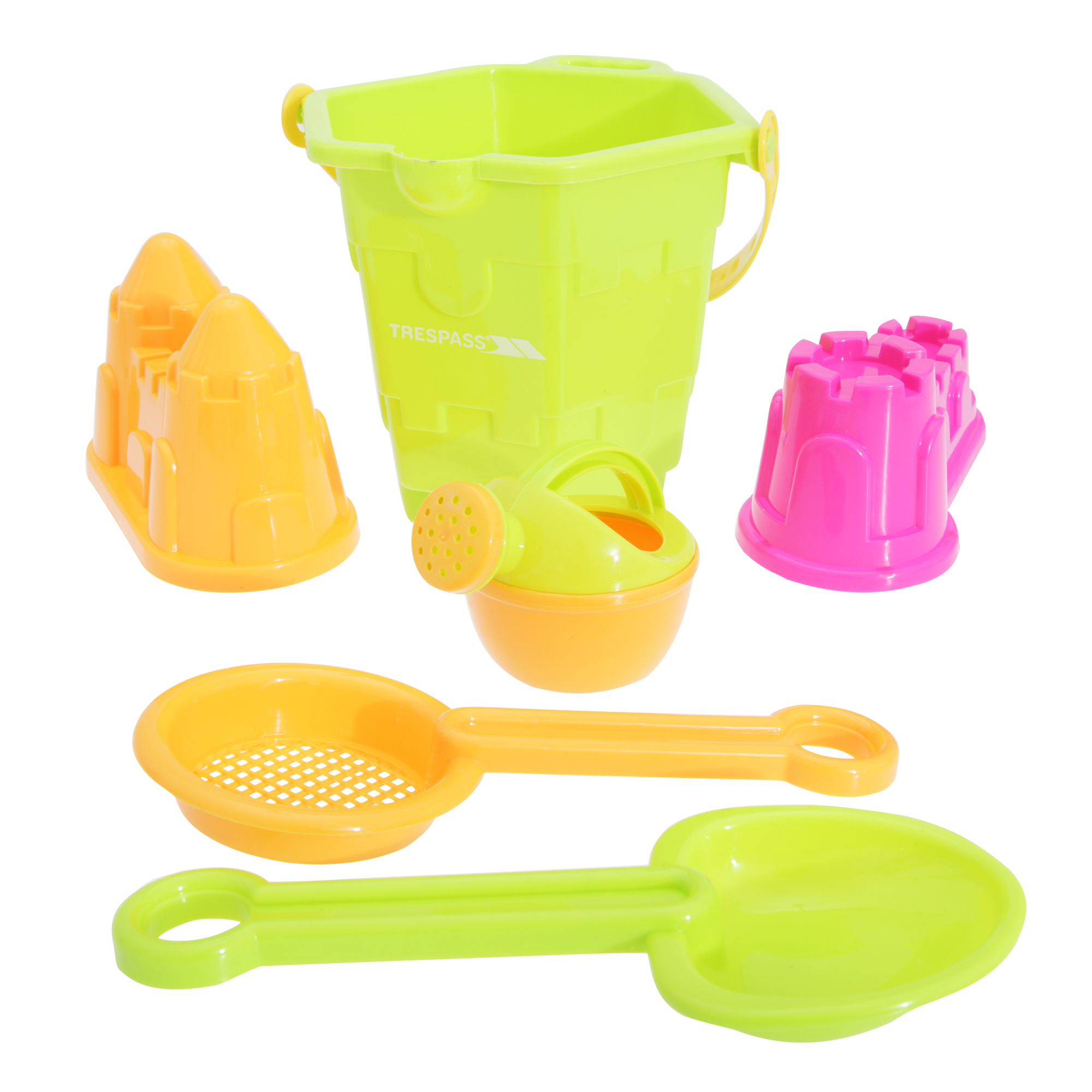Trespass Digga Childrens/Kids Plastic Beach Bucket & Spade Set eBay