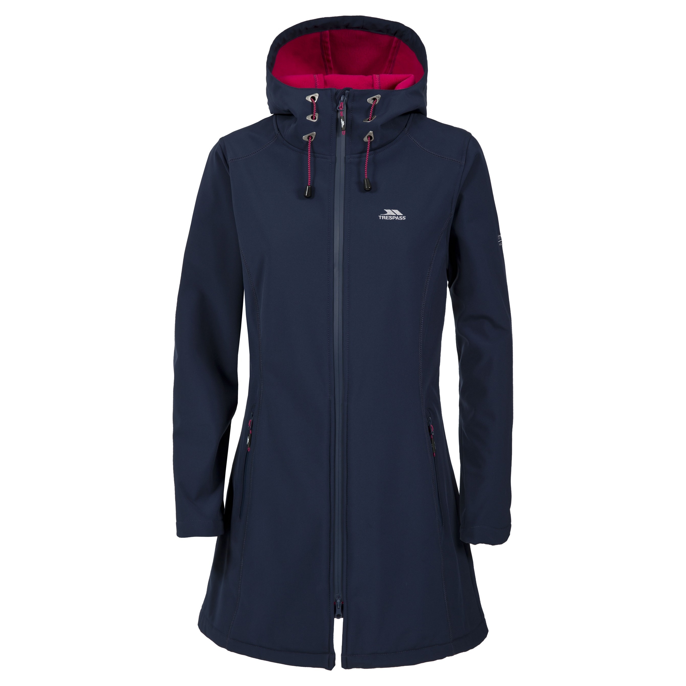 Trespass Womens/Ladies Kitsy TP75 Casual Hooded Full Zip Long Softshell