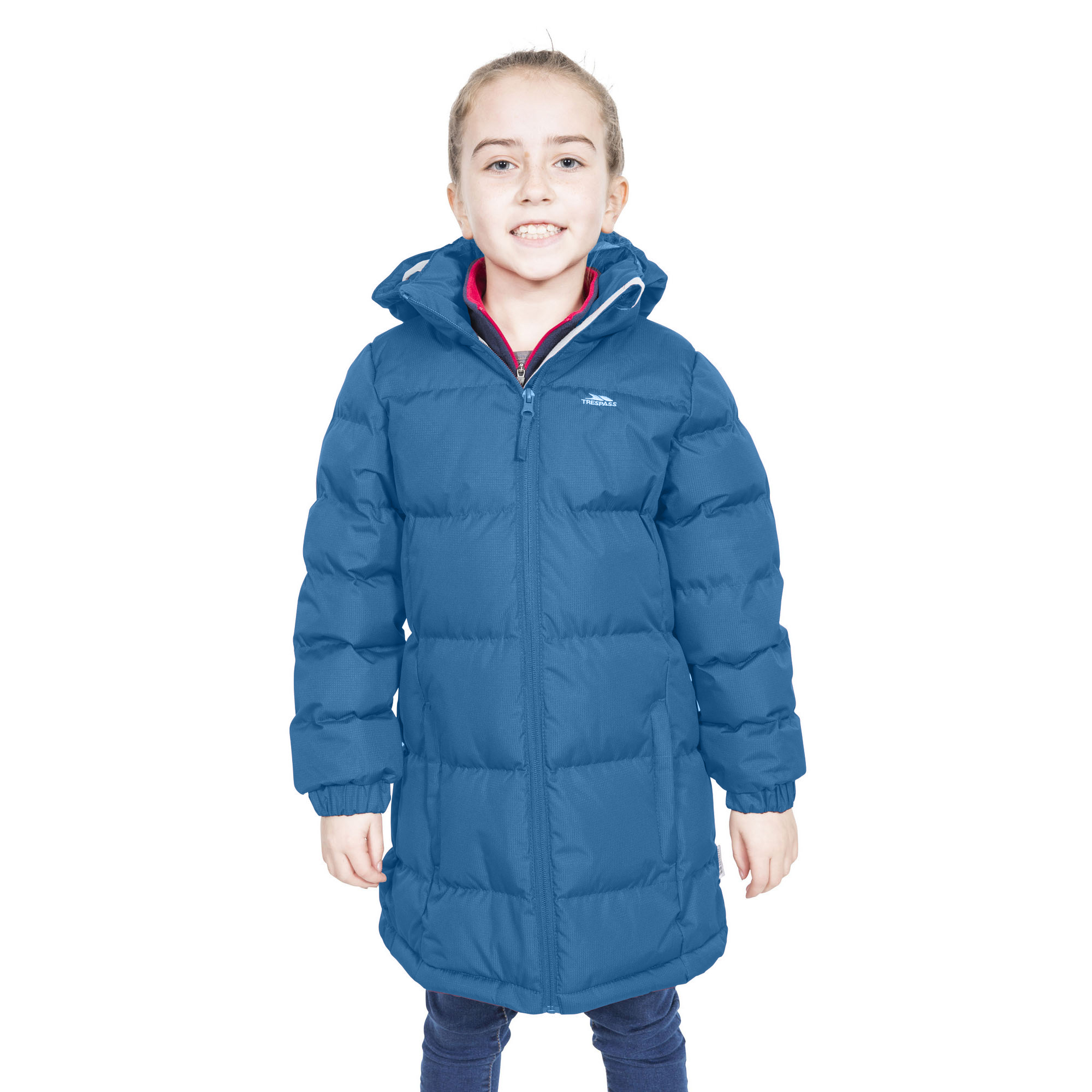 Trespass Childrens/Kids Girls Tiffy Padded Puffa Hooded Winter Jacket