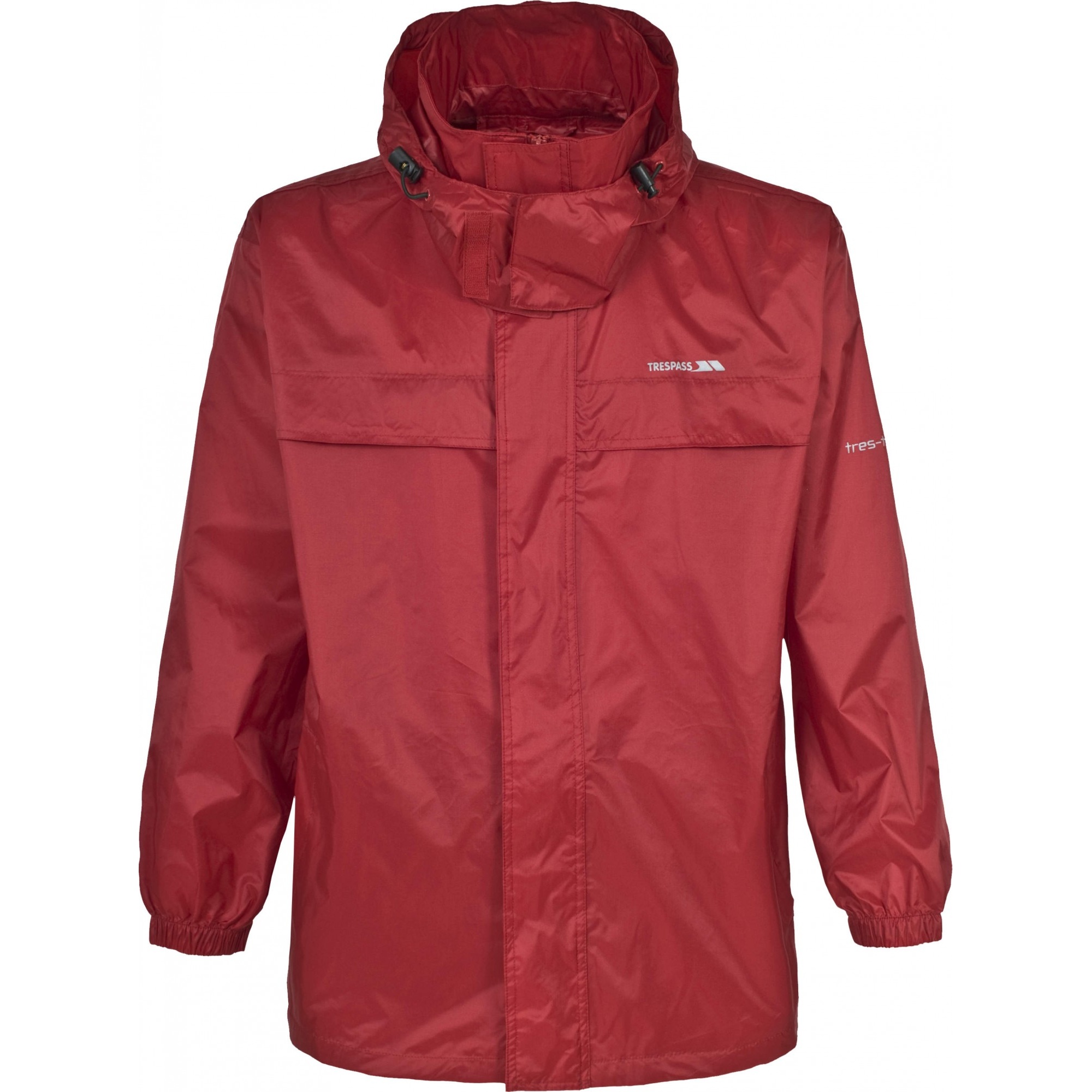 Trespass Adults Mens/Womens Packa Waterproof Packaway Rain Jacket/Coat