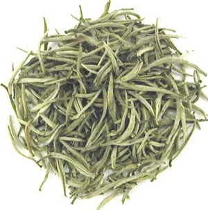 Hojas de té blanco