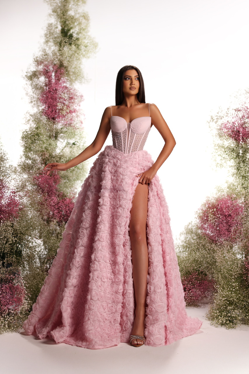 PINK GARDEN GOWN