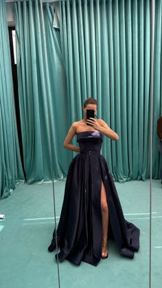 LS NAVY BLUE CLASSIC CORSET