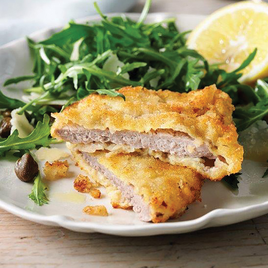 Crispy Veal Ecallopes
