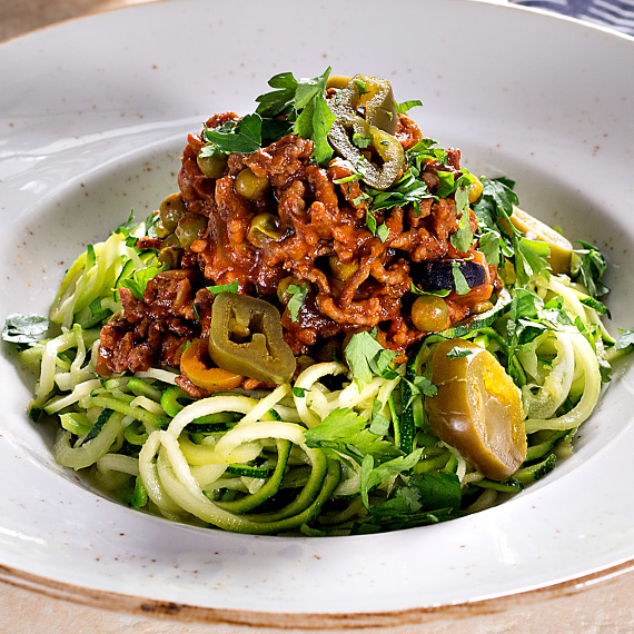 Courgetti Bolognese