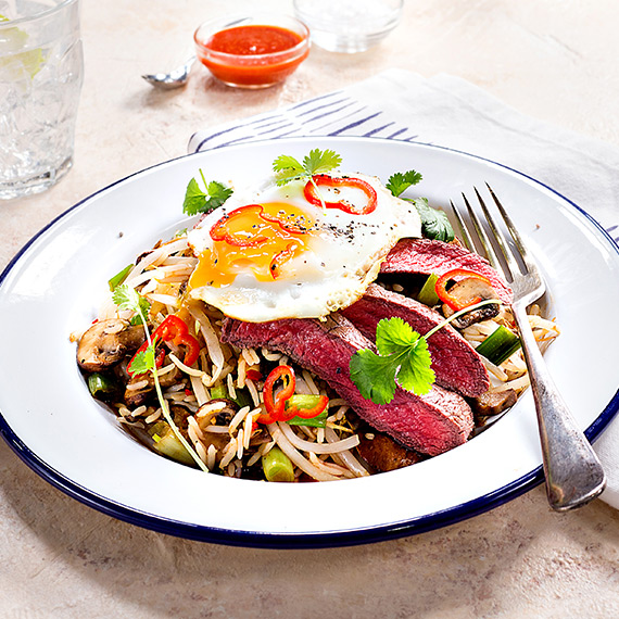 Korean Steak Fried Rice