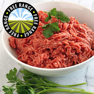 Extra Lean Free Range Steak Mince - 5 x 400g