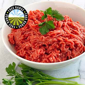 3 x 400g Extra Lean Free Range Steak Mince