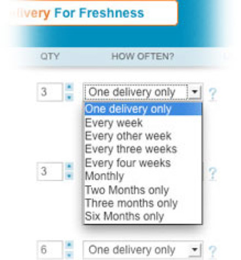 Recurring Orders