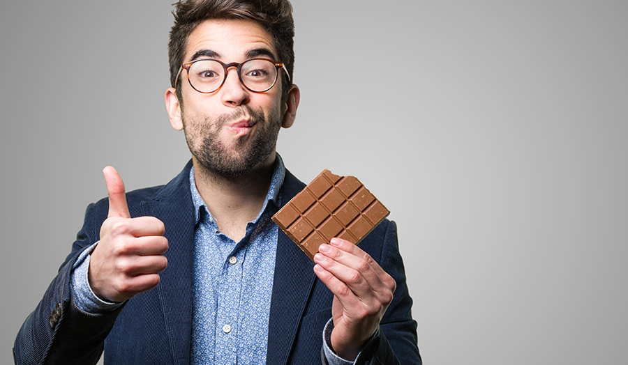 Eating Chocolate