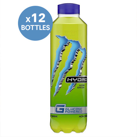 12 x 550ml Monster Energy Hydro Manic Melon