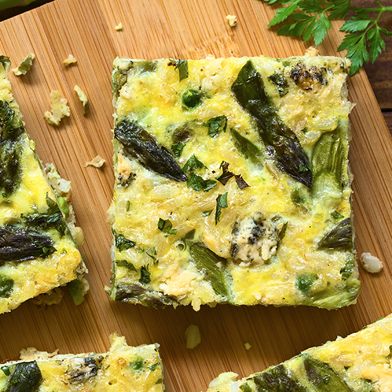 Asparagus & New Potato Frittata
