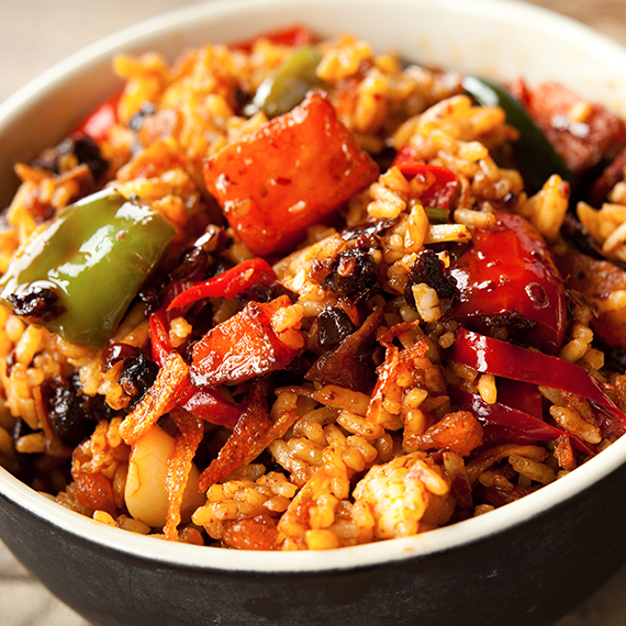Black Bean & Seitan Stir-Fry
