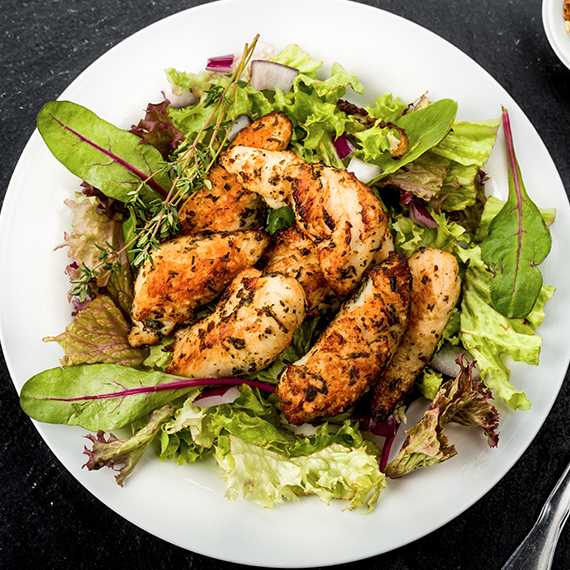 Chicken Satay Salad