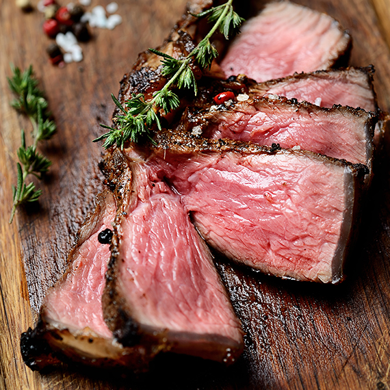 Greek Lamb with Smoky Aubergine & Minty Beans