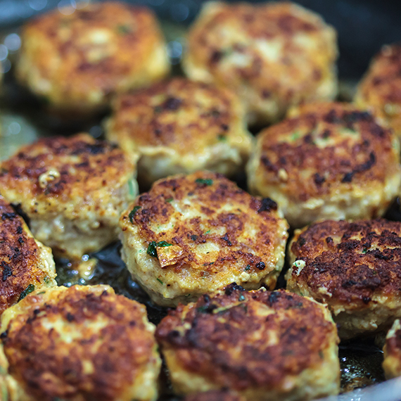 Moroccan Turkey Meatballs with Zingy Couscous
