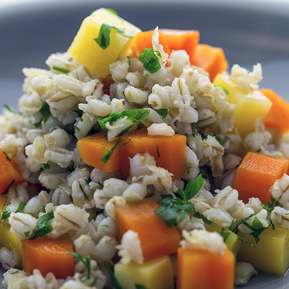 Pearl Barley, Bacon & Leek Casserole