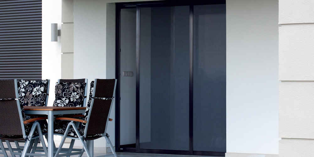 otwarte moskitiery przesuwne