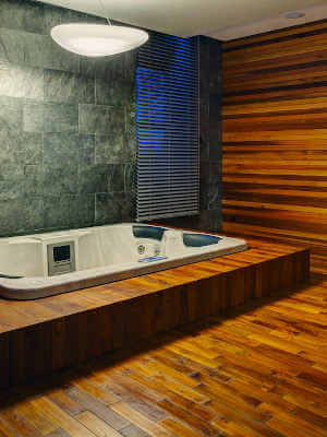 żaluzje aluminiowe w łazience