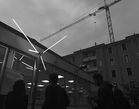 Borderlight. Workshop di Illuminotecnica in Quartiere Adriano Borderlight
