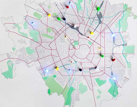 Borderlight - Mappatura collaborativa in Quartiere Adriano Mappa