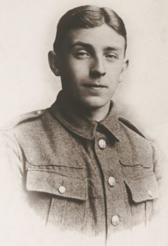 A picture of a fallen railwayman as recorded in our database