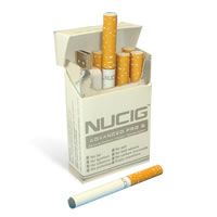 Electronic Cigarette, electric cigarette NUCIG Advanced PRO 4 - USB Real Look Set