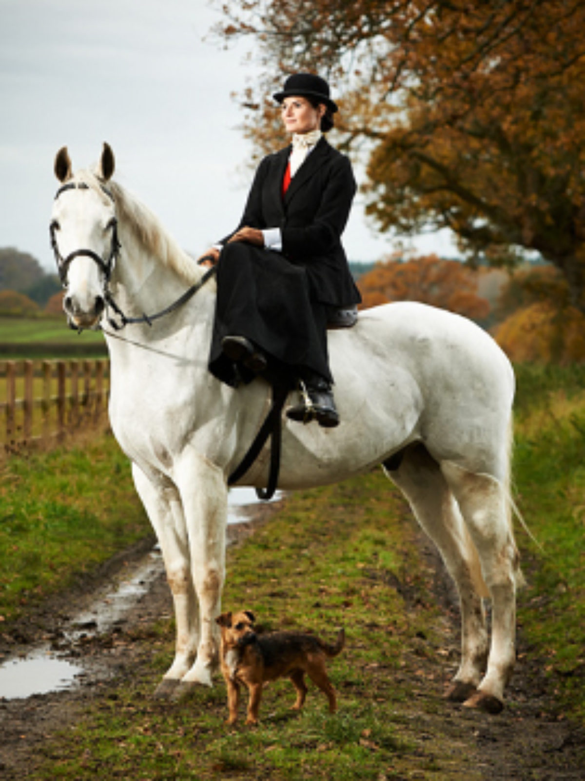 Pip Howeson On Horseback