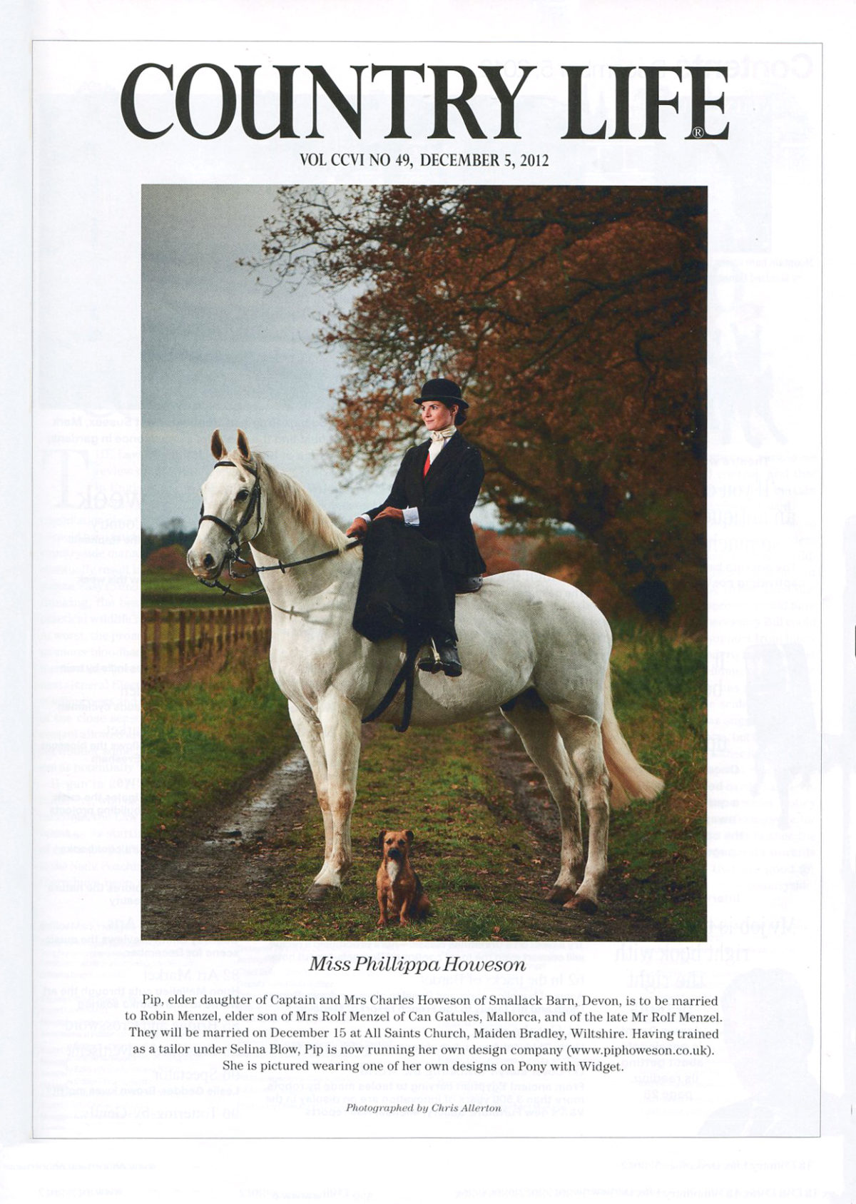 Country Life Inside Cover