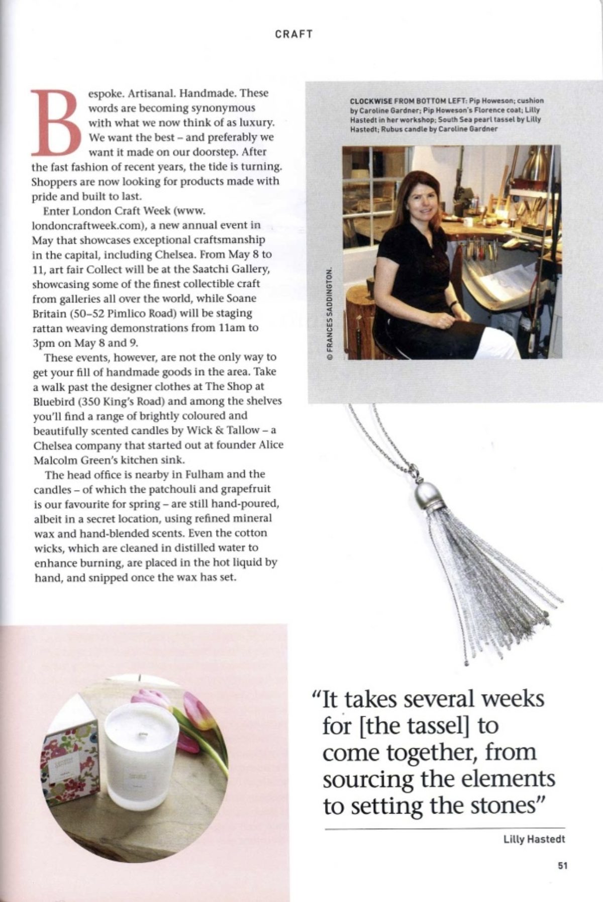 Sloane Square Magazine April 2015 P51