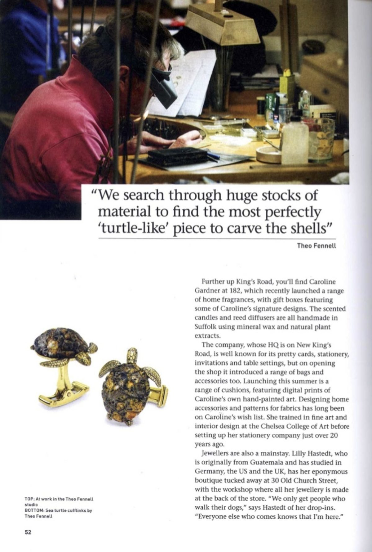 Sloane Square Magazine April 2015 P52