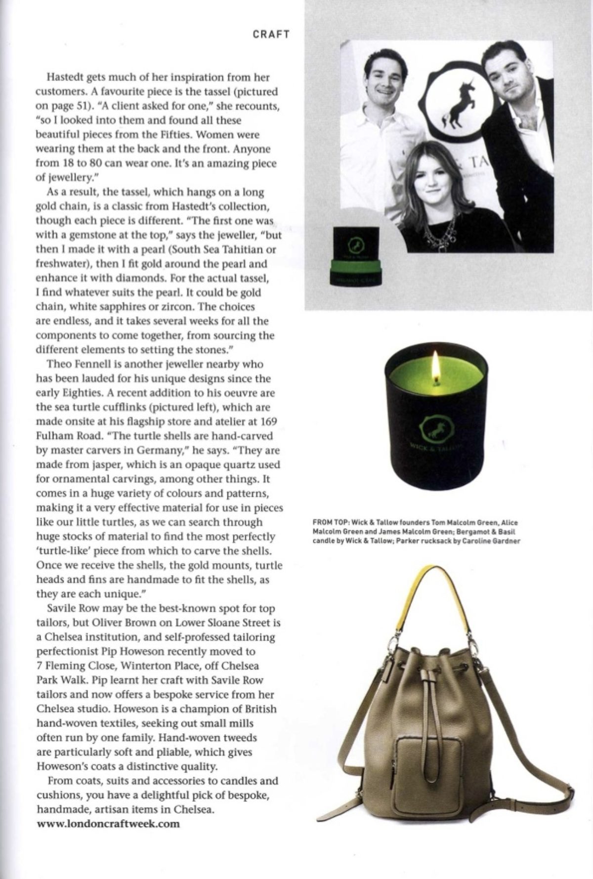 Sloane Square Magazine April 2015 P53