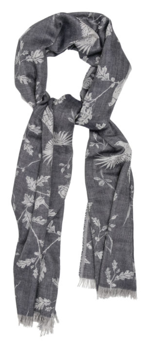 Pip Howeson Navy Scarf Styled